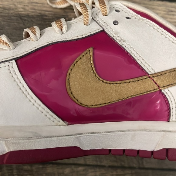 Rare Nike Dunk Low GS 'Rave Pink Gold' - Picture 15 of 16